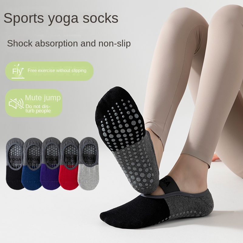 Pilates & Yoga Unleashed Studio Tuckahoe - 5 Paar Cross-Border Professional Yoga-Socken, Baumwollsocken