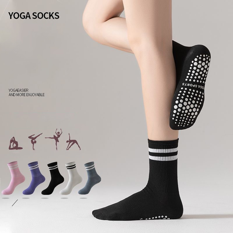Pilates & Yoga Unleashed Studio Tuckahoe - Dreamlikelin 1 Paar Damen-Yoga-Socken, rutschfeste, atmungsaktive