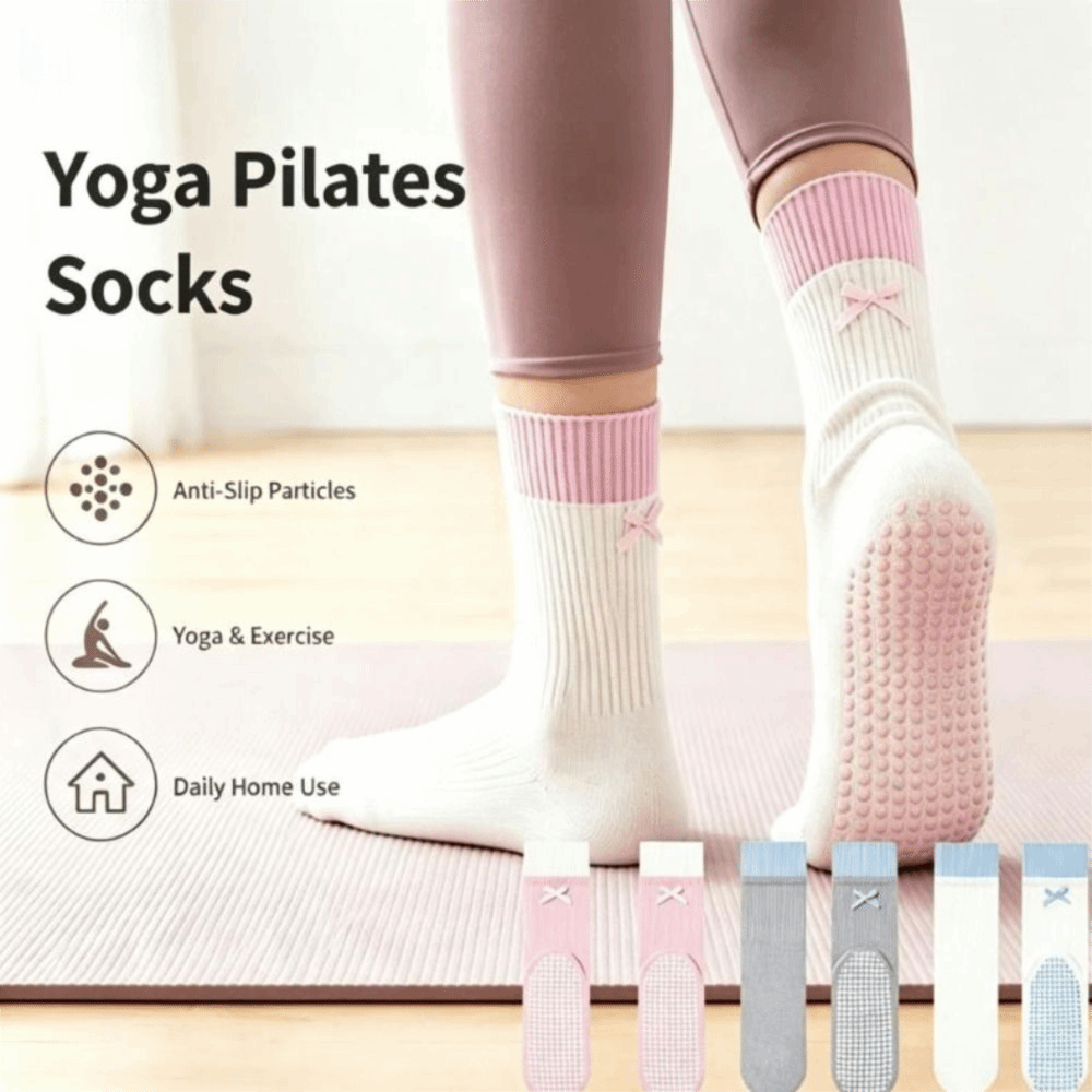 Neue Baumwoll-Yoga-Socken, rut – Pilates Yoga Y Barre Bewertung und Preis