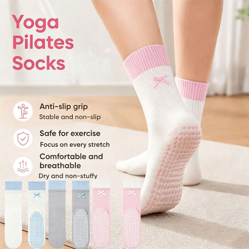 Neue Baumwoll-Yoga-Socken mit  – Pilates Yoga Y Barre Bewertung und Preis
